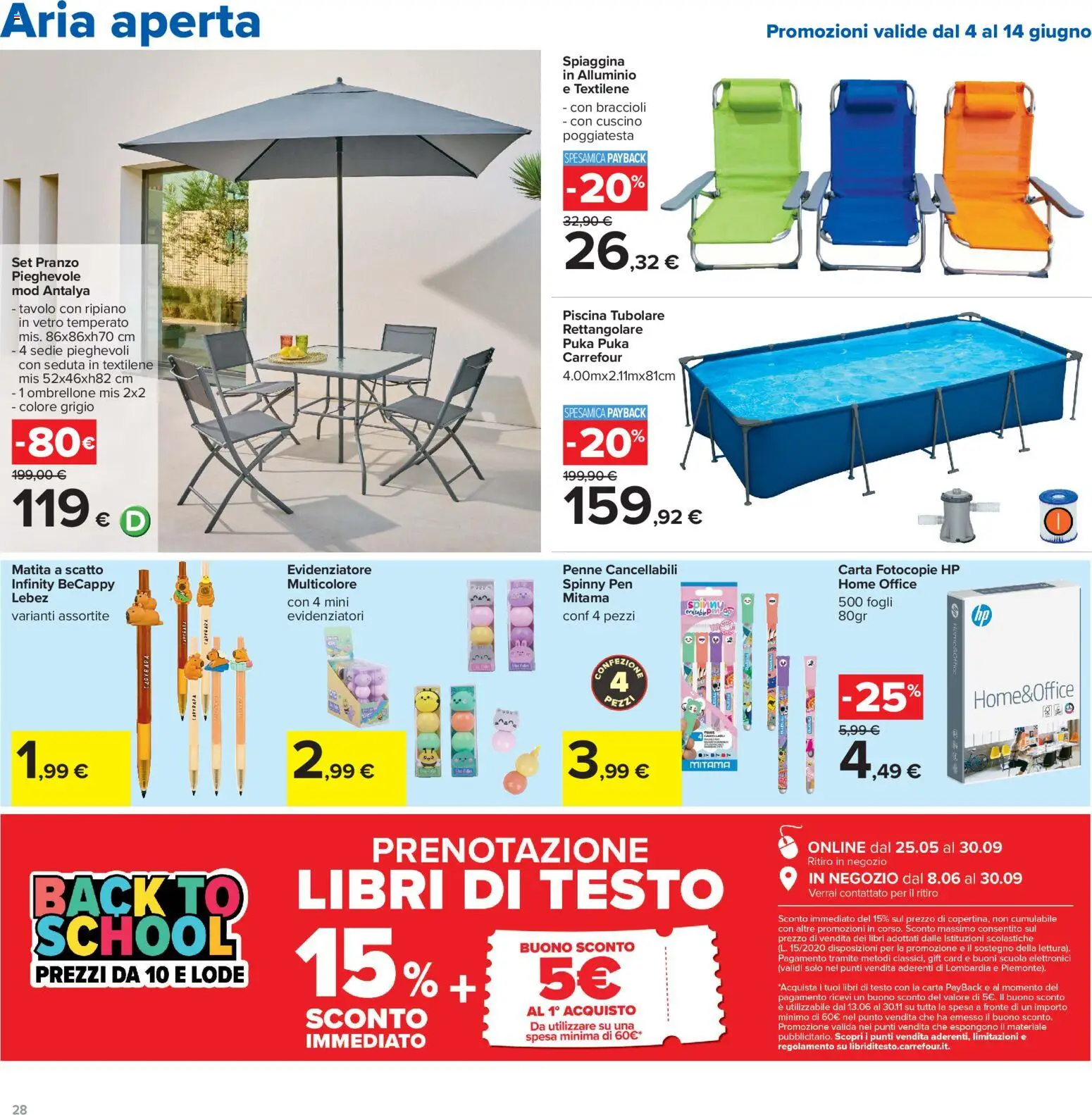 Volantino Carrefour del 05.06.2026 | Pagina: 28