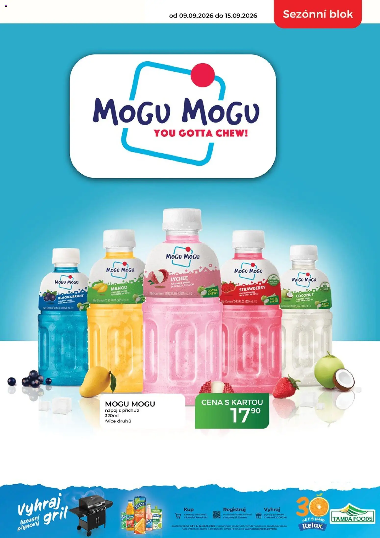 Tamda Foods leták od 09.09.2026 | Strana: 5 | Produkty: Mango, Plynový gril, Blok, Gril