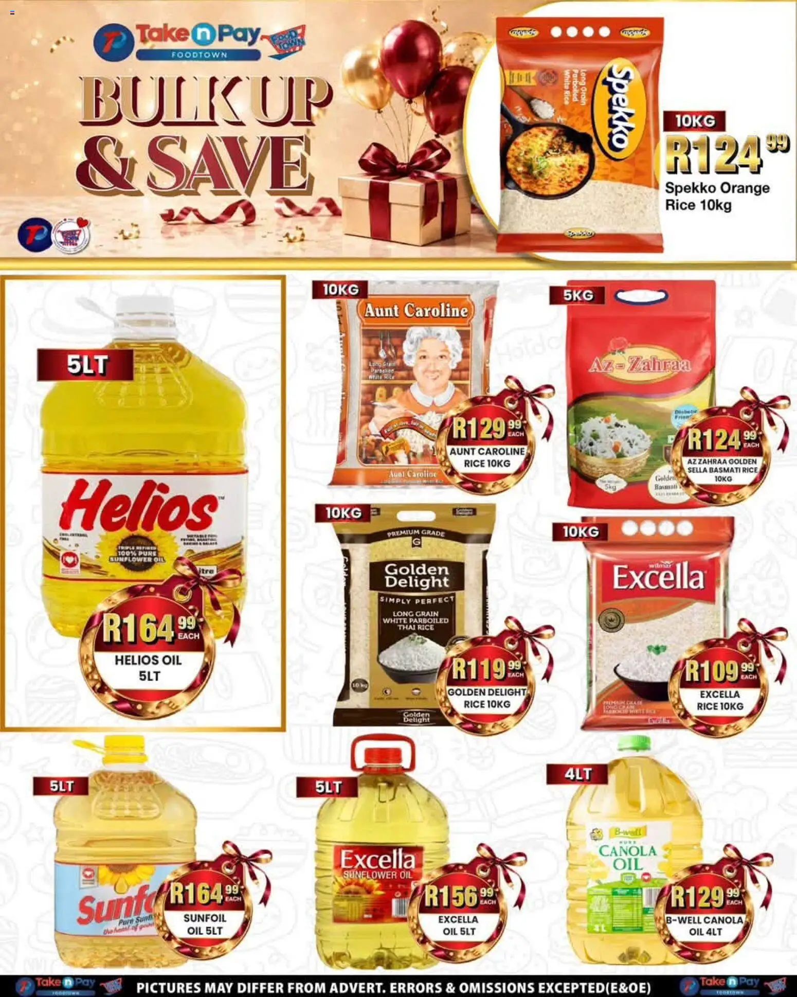 New Take n Pay catalogue – valid from 24/08/2026 | Page: 22 | Products: Oil, Rice