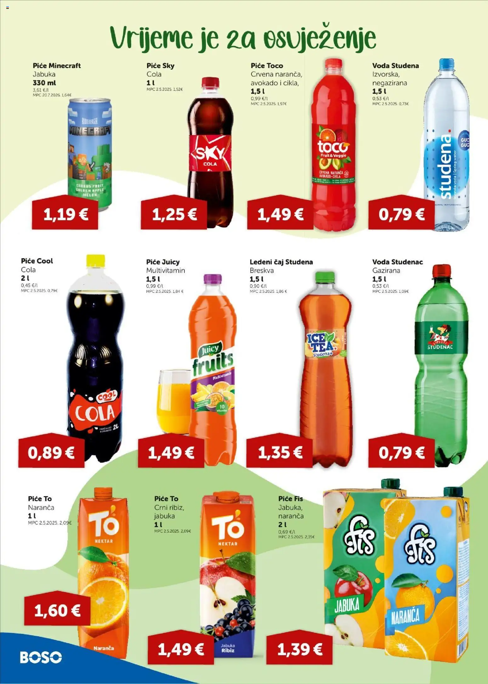 Boso katalog | vrijedi od 30.07.2026 | Stranica: 10 | Proizvodi: Ledeni čaj, Avokado, Voda, Jabuka