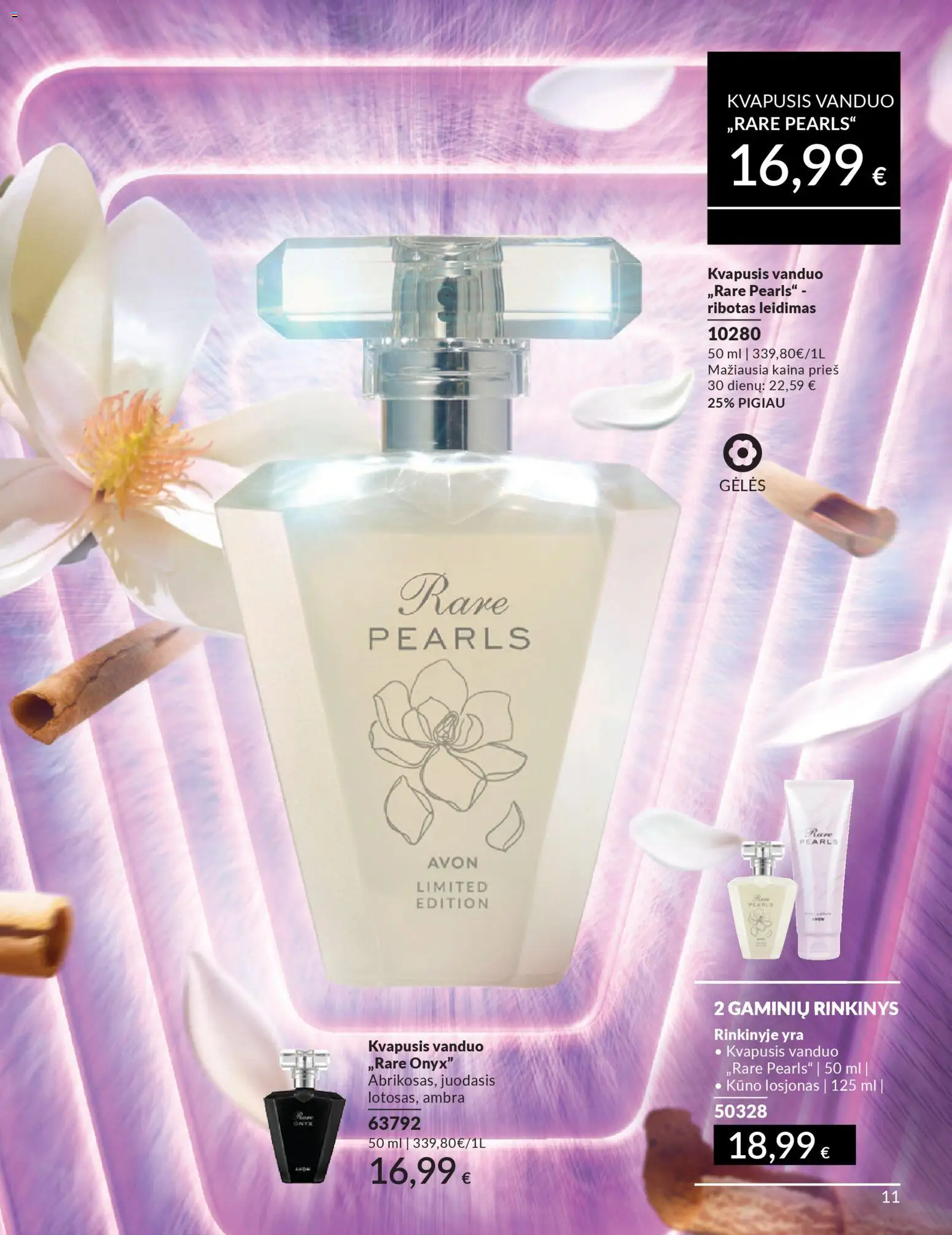 AVON akcijos nuo 2026.03.01 | Puslapis: 11 | Prekių: Kvapusis vanduo, Vanduo