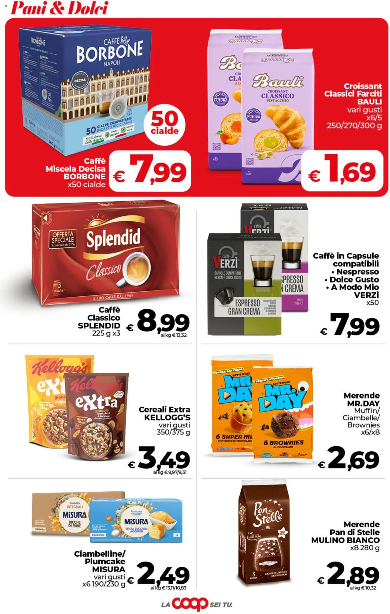 Volantino COOP del 21/08/2026 | Pagina: 30 | Prodotti: Pistacchio, Caffè, Nocciole, Dolci