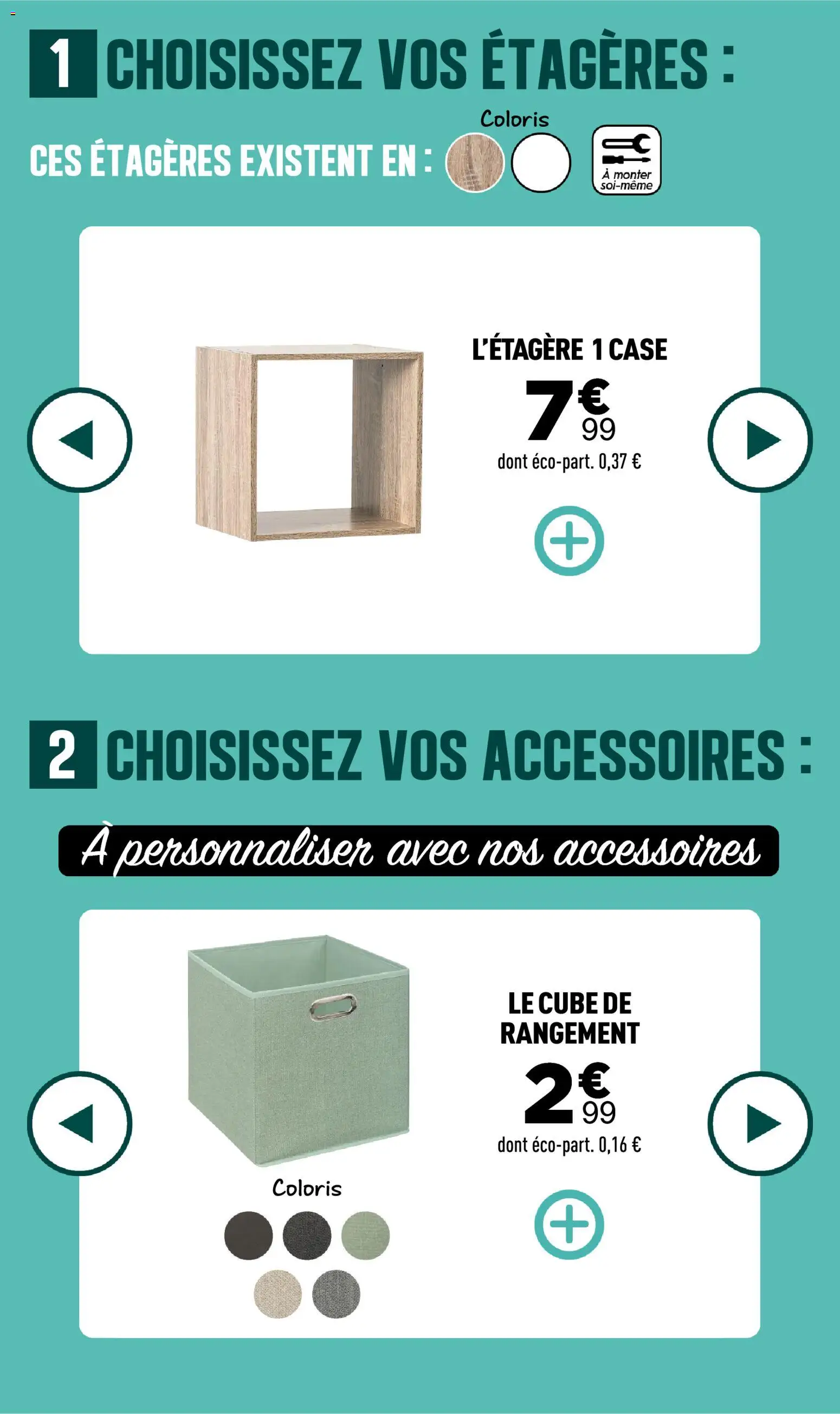 {H1} | Page: 26 | Produits: Cube de rangement