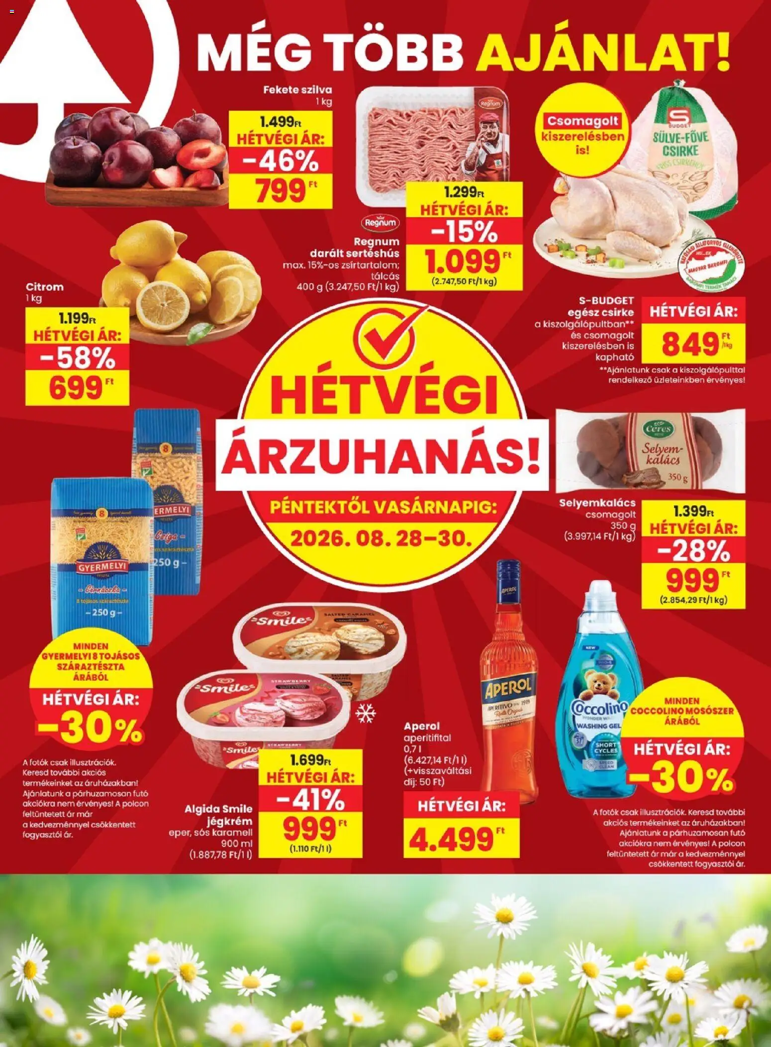 Spar akciós ujság - amely érvényes a következő dátumtól: 2026.08.27. | Oldal: 20