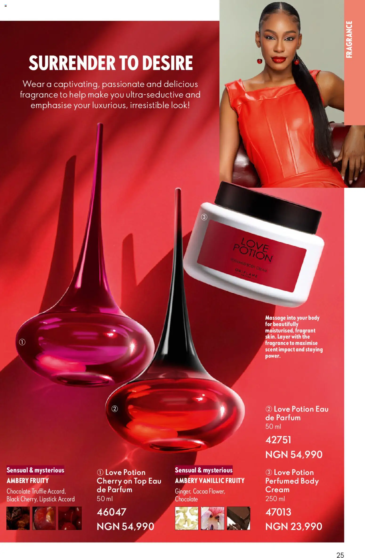 Oriflame Catalogue 2/2026 valid from 01.04.2026 | Page: 25 | Products: Čvarci, Chocolate, Fragrance, Lipstick