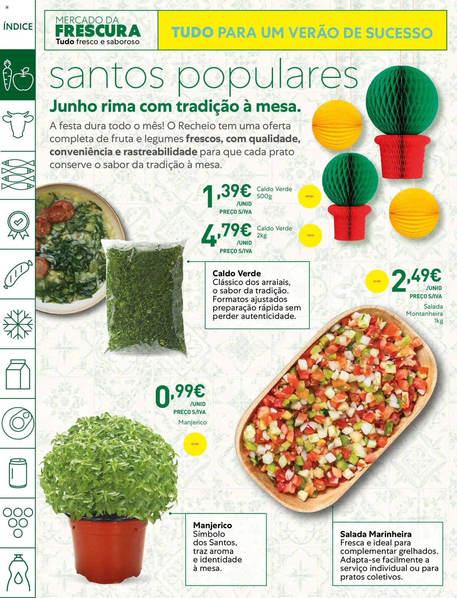 Recheio Horeca │ válido de 09.06.2026 | Página: 2 | Produtos: Pratos, Salada