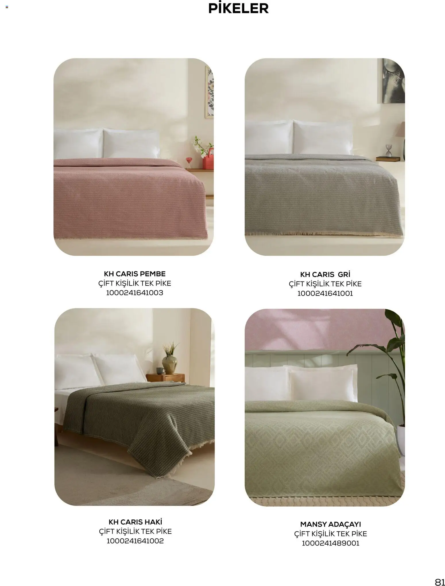 Karaca Home Katalog - 01.03.2026 tarihinden itibaren geçerlidir | Sayfa: 81 | Ürünler: Pike
