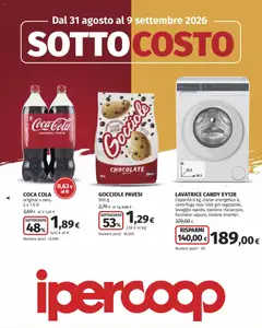 Anteprima del volantino Ipercoop volantino valido a partire dal 31/08/2026