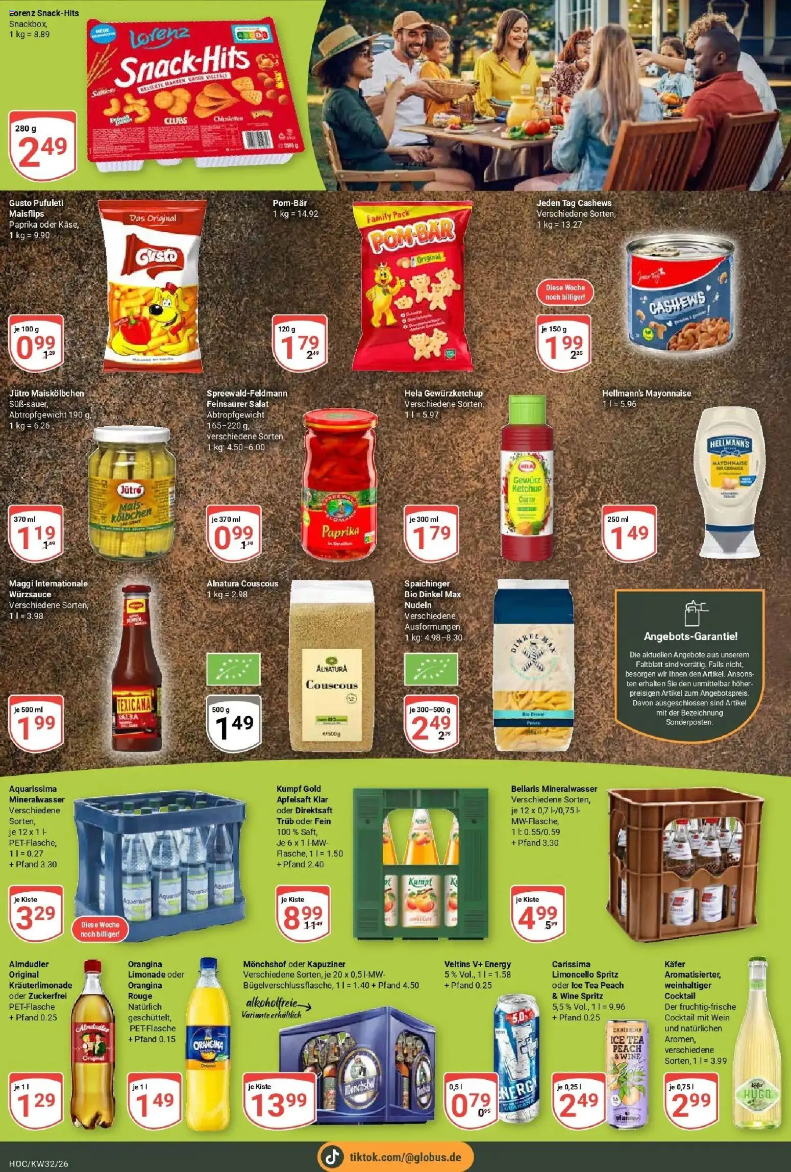 Globus Prospekt Hockenheim (ab 03.08.2026) » Angebote online | Seite: 16 | Produkte: Maggi, Apfelsaft, Paprika, Hugo