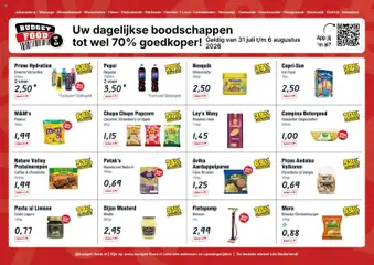 Budget Food folder - Voorbeeld van een folder van Budget Food, geldig van 31-07-2026