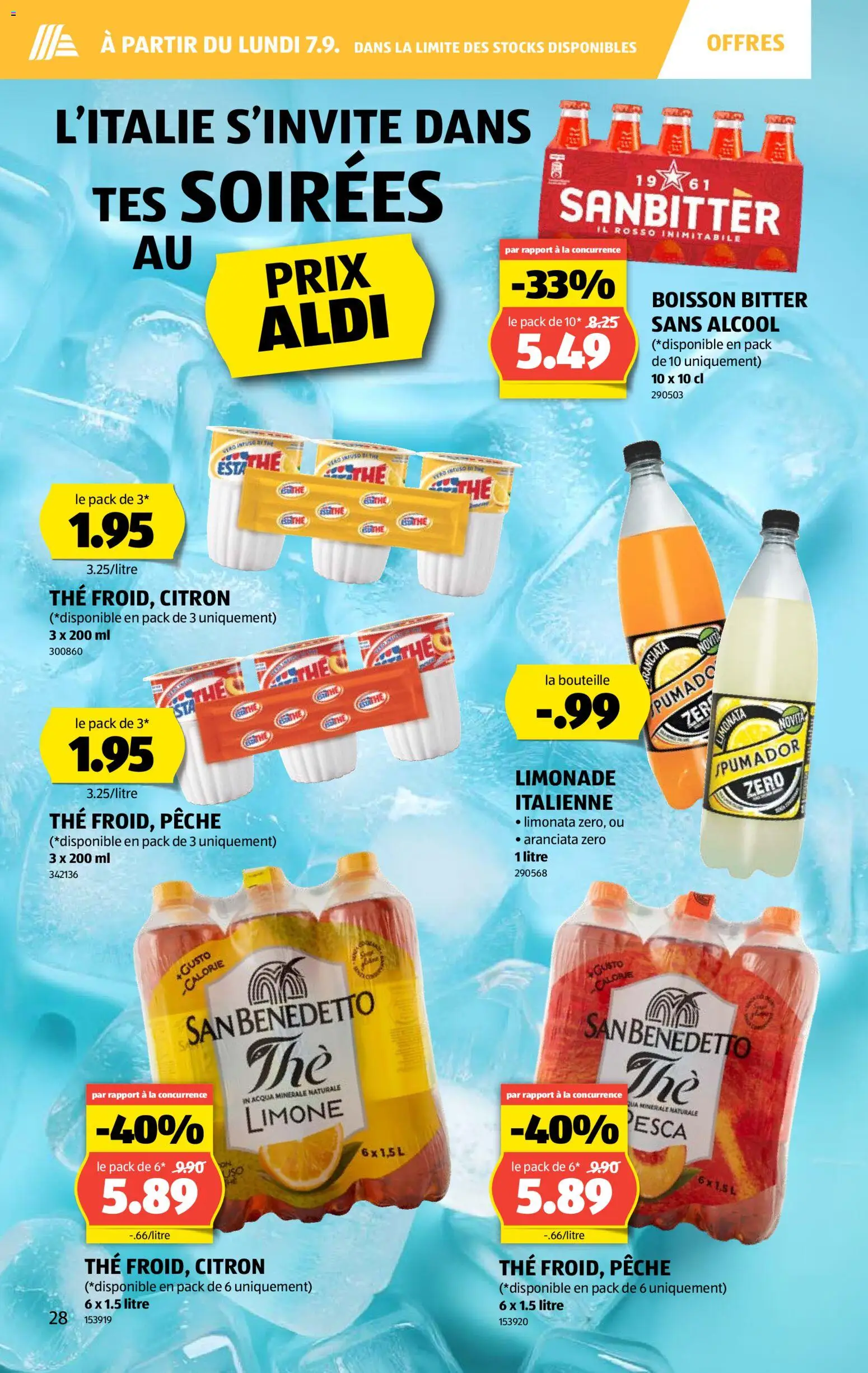 Aldi aktionen FR – gültig ab 03.09.2026 | Seite: 28 | Produkte: Limonade