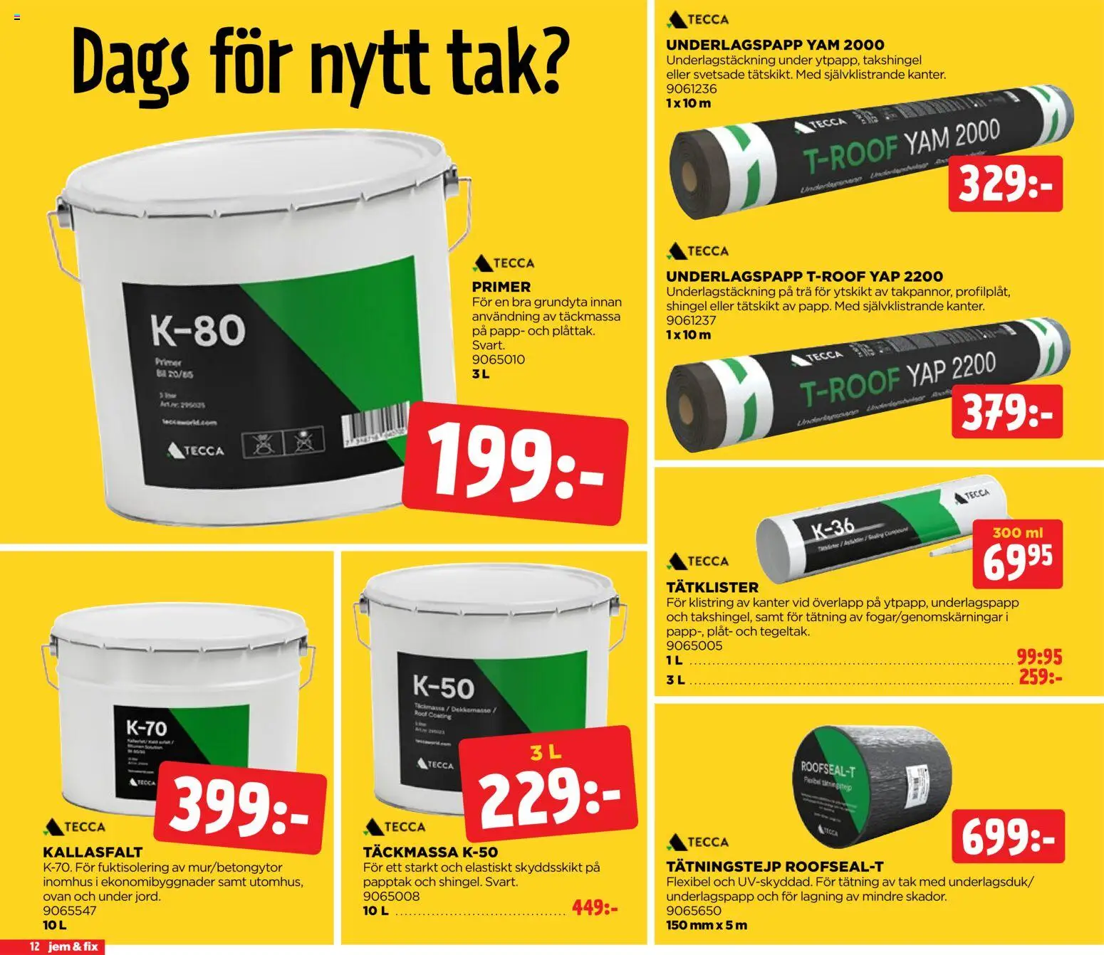 Jem & Fix reklamblad aktuell från 03/08/2026 | Sida: 12 | Produkter: Primer