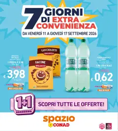 Anteprima del volantino Spazio Conad volantino Extra Convenienza valido a partire dal 11/09/2026