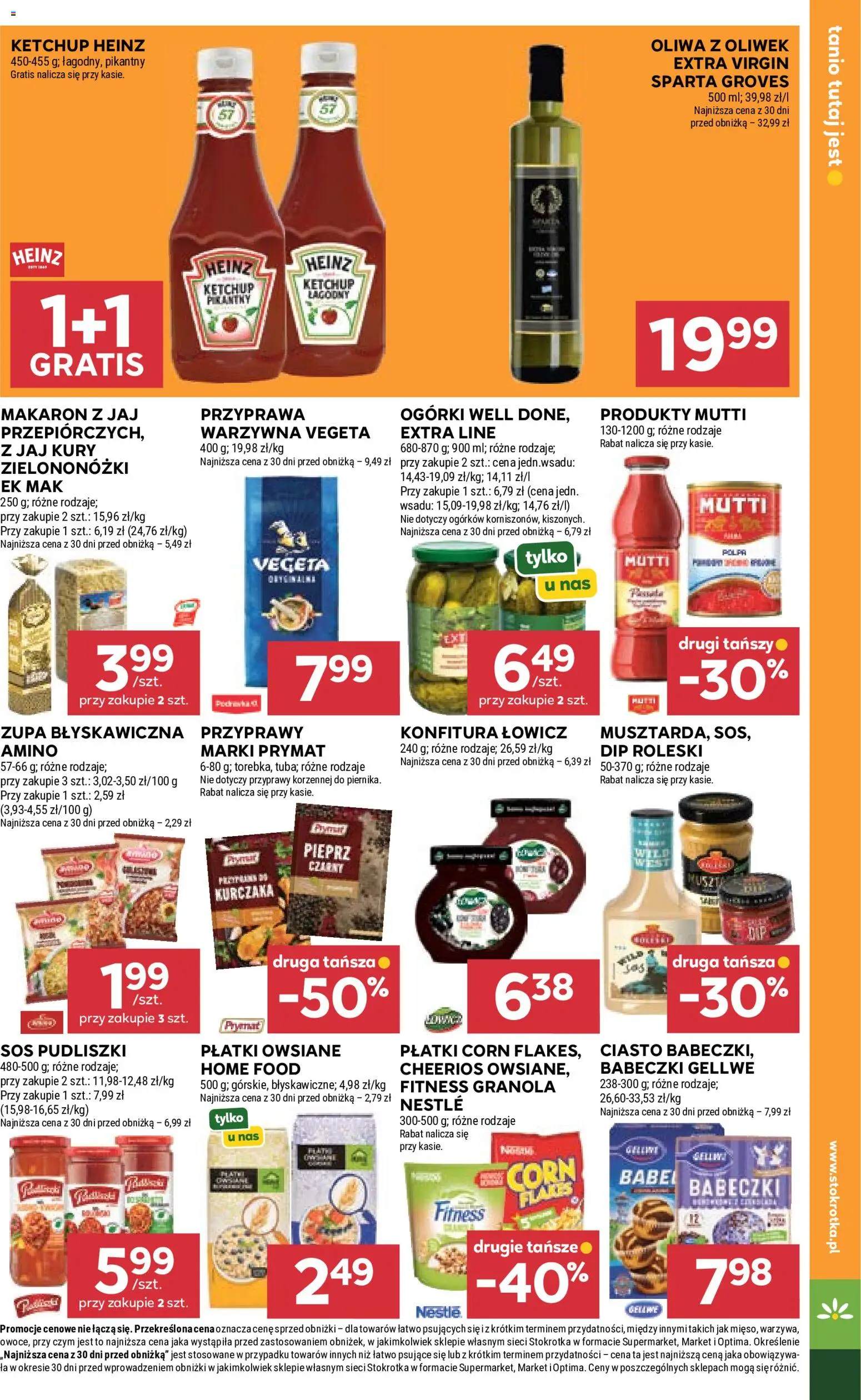 Stokrotka gazetka od 08.10.2026 | Strona: 27 | Produkty: Płatki owsiane, Granola, Zupa, Babeczki