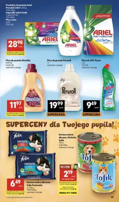 Pogląd oferty "Delikatesy Centrum gazetka" - ważna od 24.09.2026 | Strona: 37 | Produkty: Kapsułki, Proszek, Delikatesy, Karma mokra