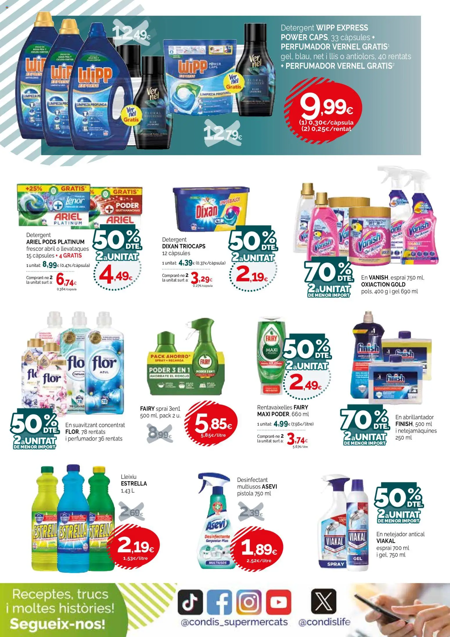Condis - folleto life │ válido desde el 20.05.2026 | Página: 20 | Productos: Quitamanchas