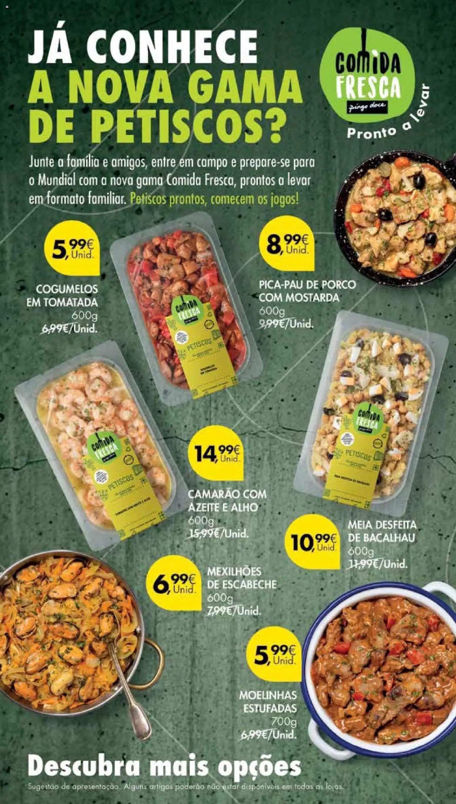 Pingo Doce Poupe Esta Semana Madeira │ válido de 23/06/2026 | Página: 6 | Produtos: Azeite, Bacalhau, Camarão, Mexilhões