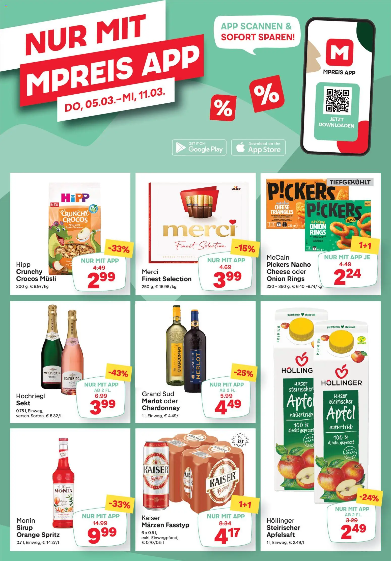 MPREIS Flugblatt gültig ab 05.03.2026 | Seite: 14 | Produkte: Zucker, Planche de surf