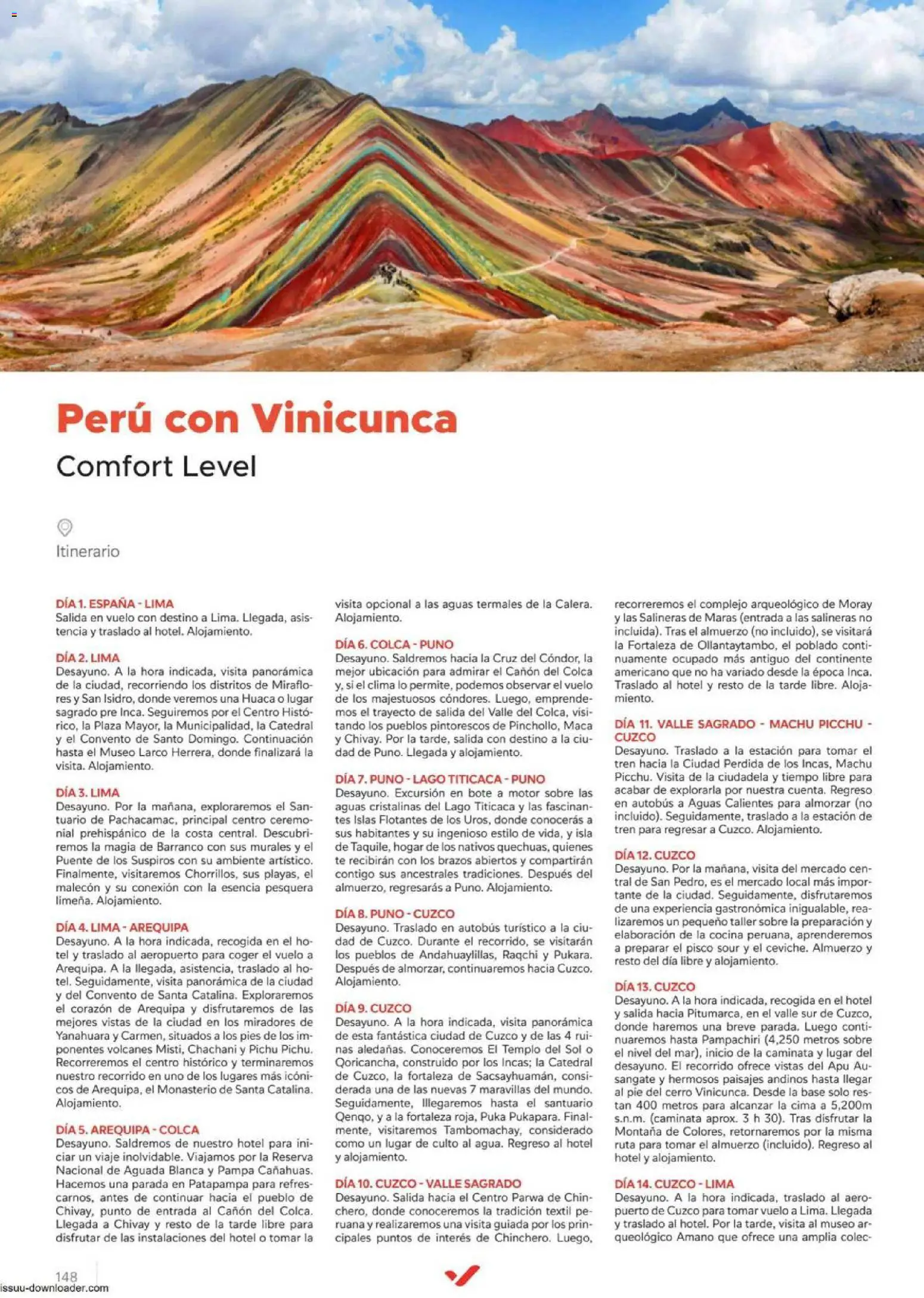 Halcón Viajes Comfort level 2026 │ válido desde el 04.06.2026 | Página: 148 | Productos: Lima, Té, Cocina