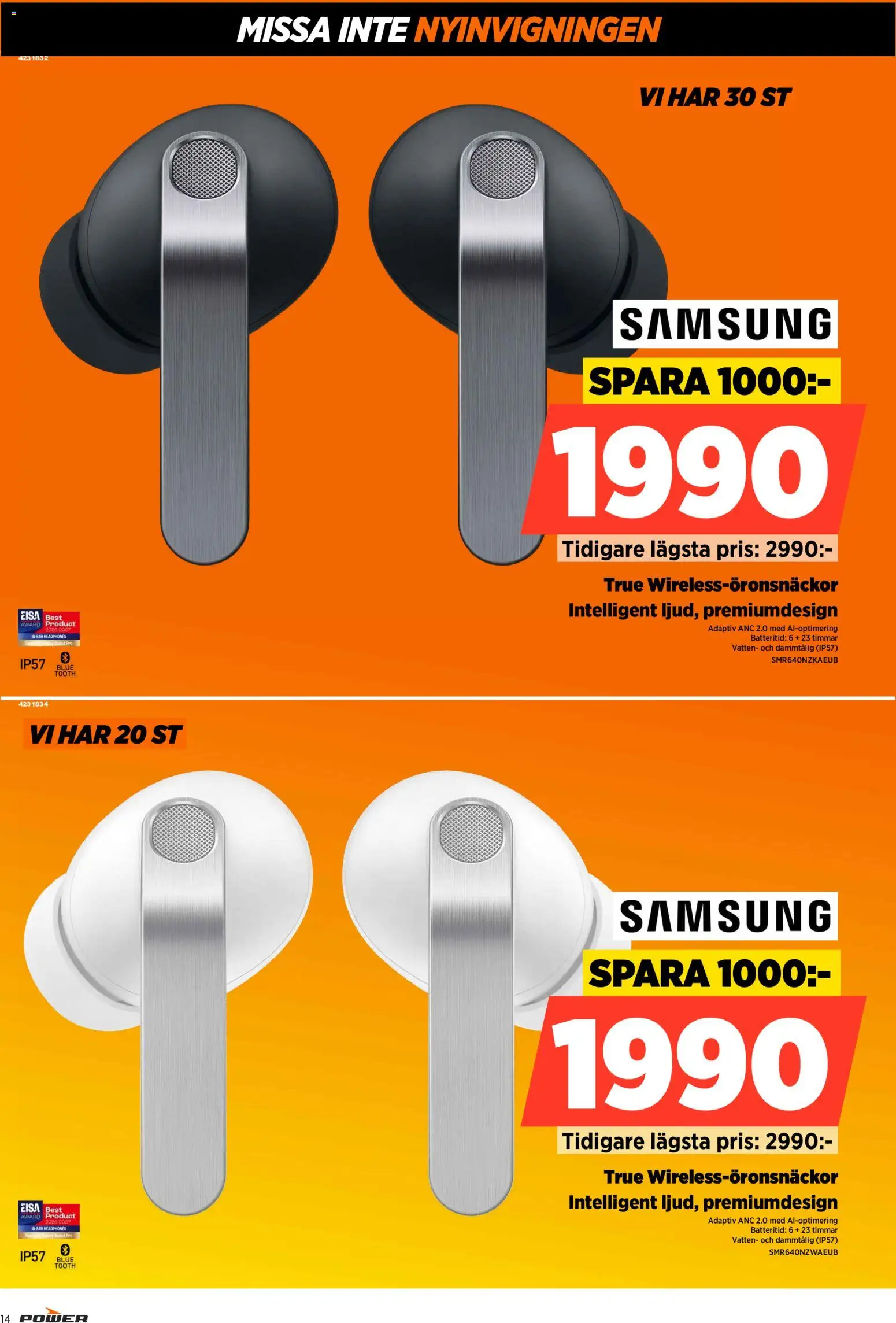 Power reklamblad aktuell från 24/09/2026 | Sida: 14 | Produkter: Vatten