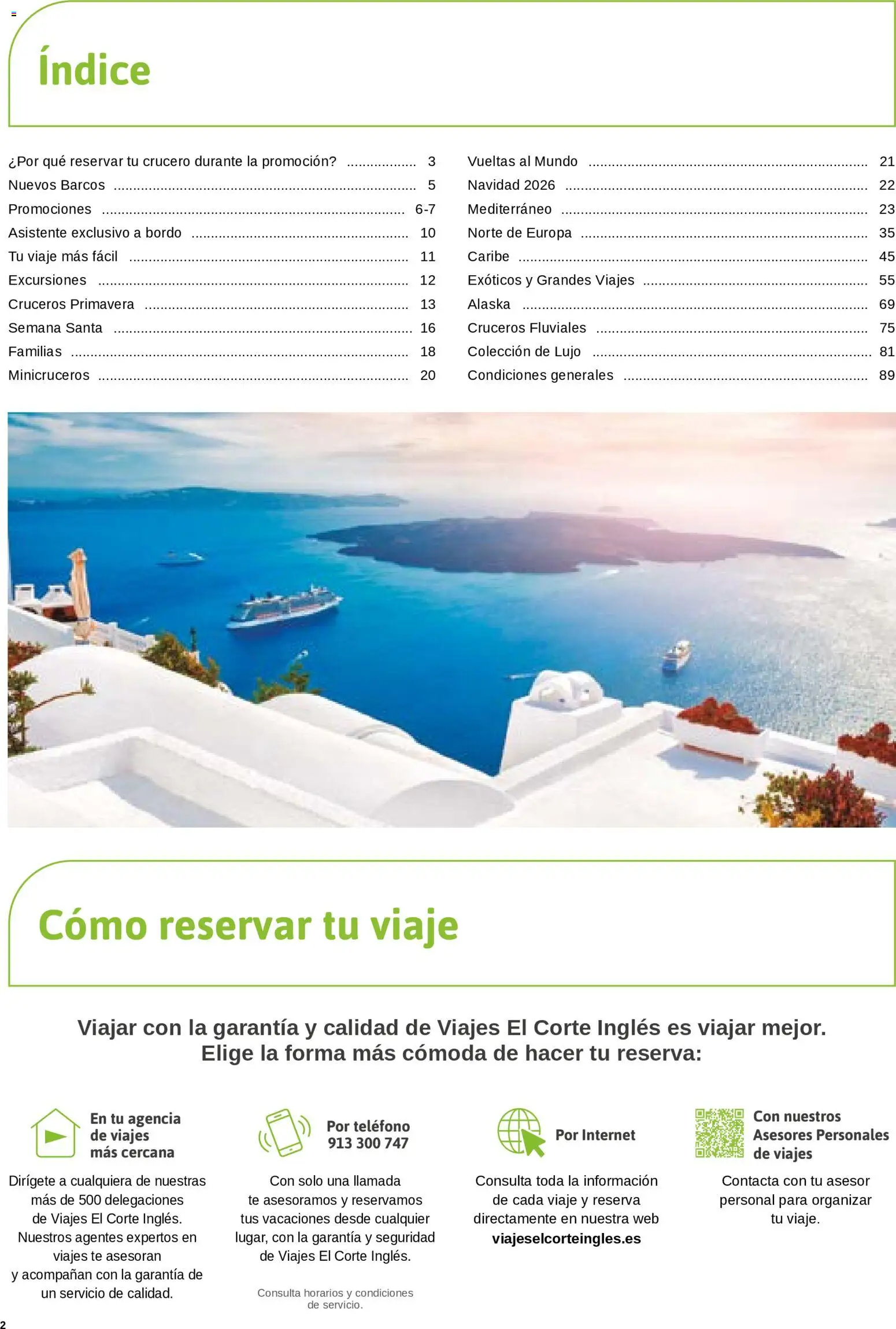 Viajes El Corte Inglés Semana del Crucero │ válido desde el 07.01.2026 | Página: 3 | Productos: Té, Teléfono