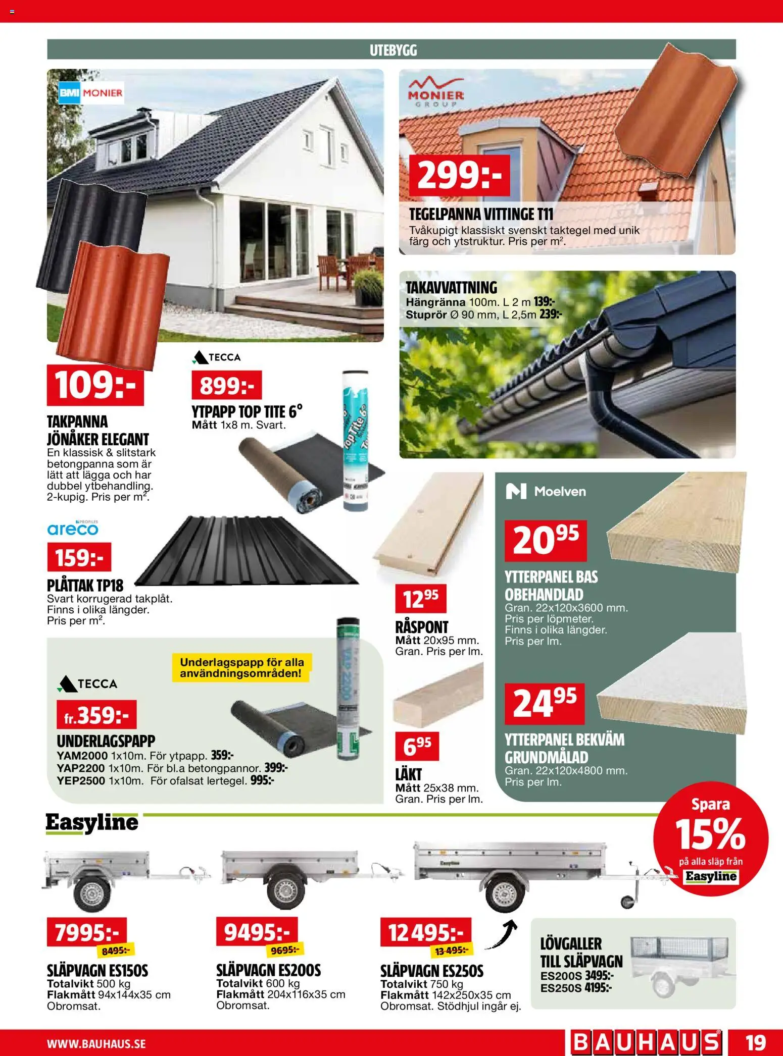 Bauhaus reklamblad aktuell från 01.06.2026 | Sida: 19