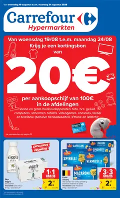 Carrefour folder week 34 - Voorbeeld van een folder van Carrefour, geldig van 19/08/2026