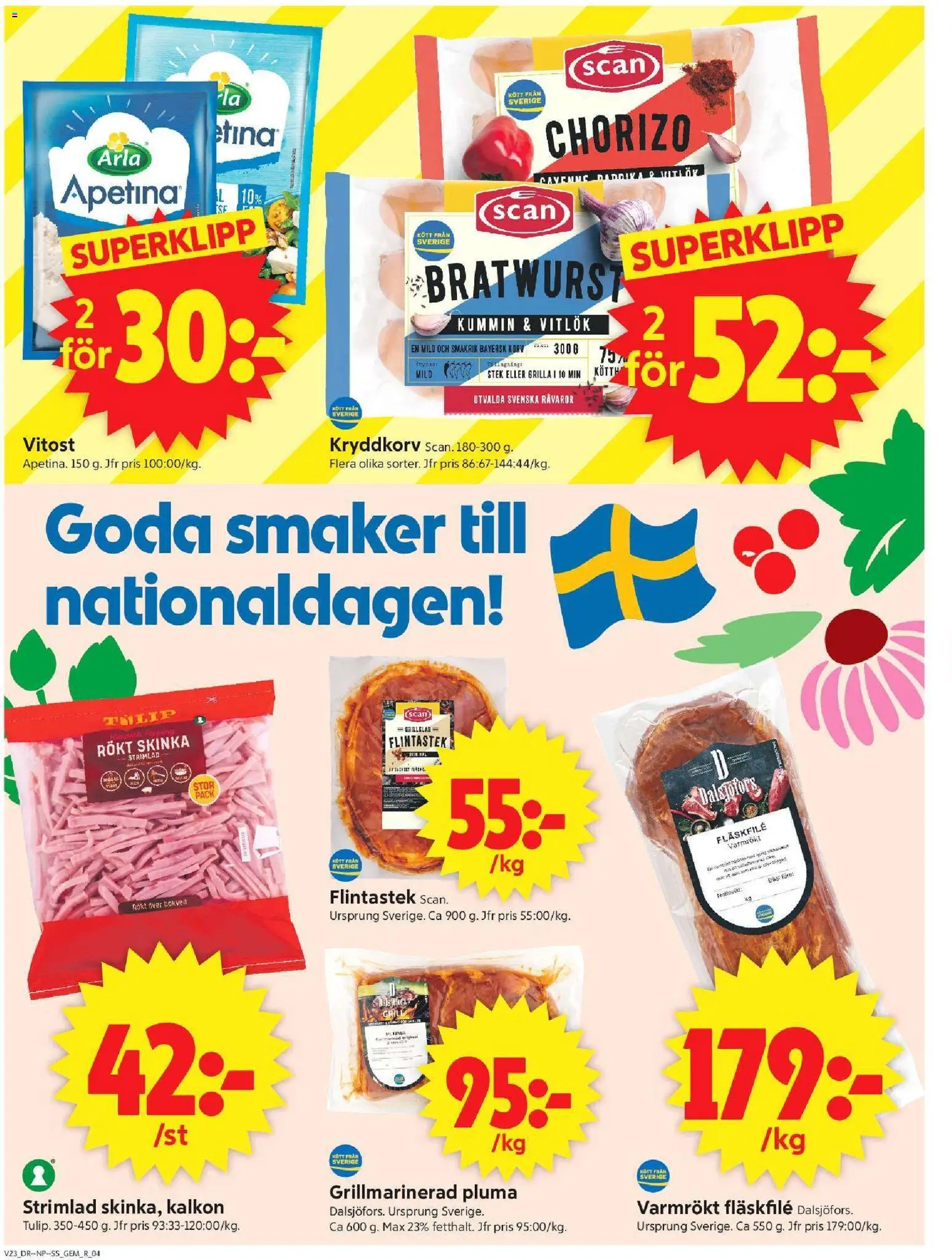 ICA Supermarket reklamblad aktuell från 01.06.2026 | Sida: 4