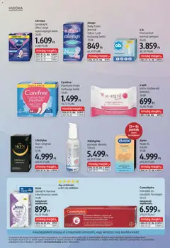 always Daily Fresh Normal Odour Lock tisztasági betét, 20 db - amely érvényes a következő dátumtól: 07.05.2026 | Oldal: 12 | Termékek: Sikosító, Törlőkendő, Tisztasági betét, Óvszer