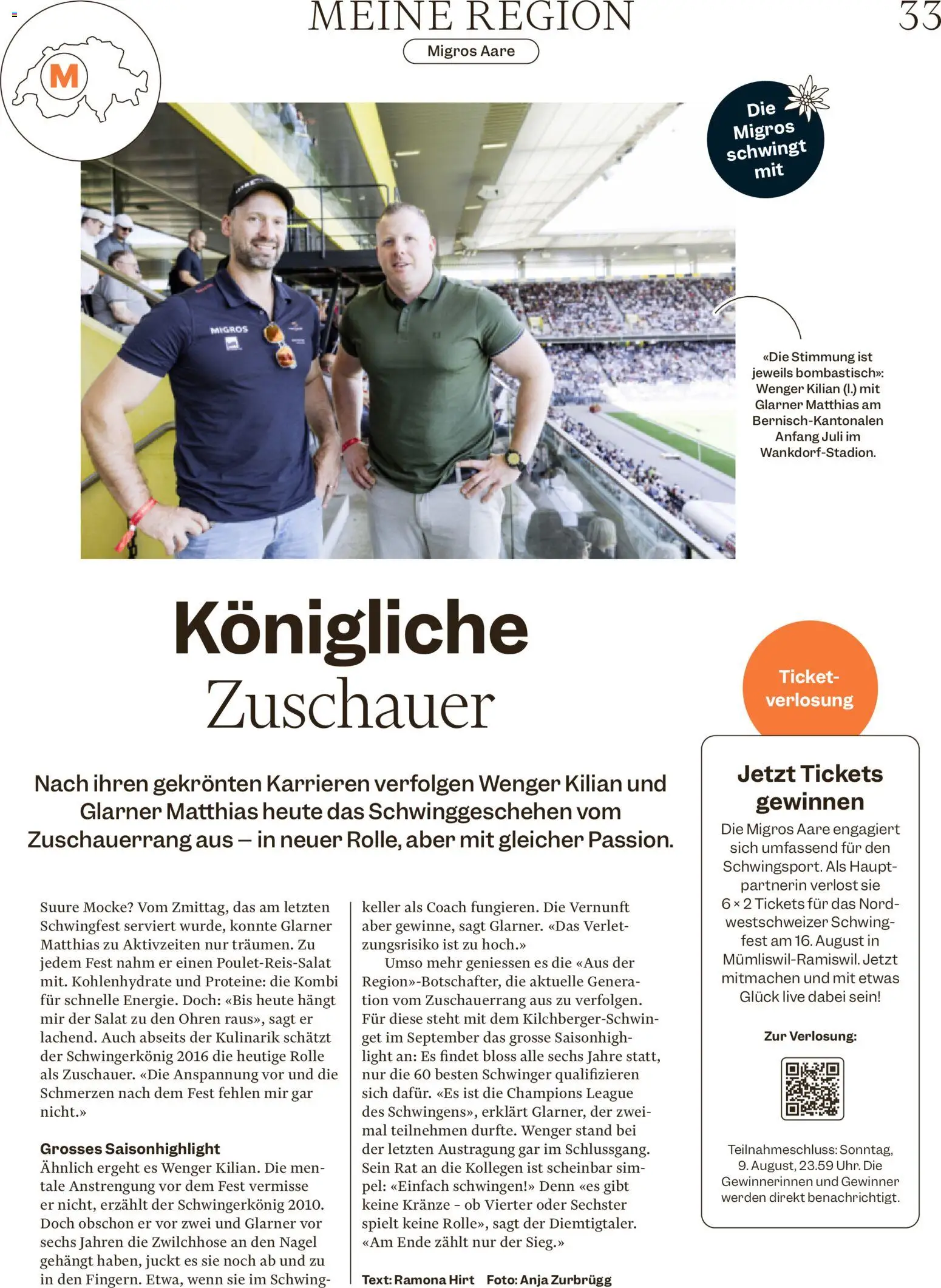 Migros aktionen Magazin – gültig ab 05.08.2026 | Seite: 33