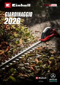 Anteprima del volantino Einhell volantino Giardinaggio valido a partire dal 02/03/2026