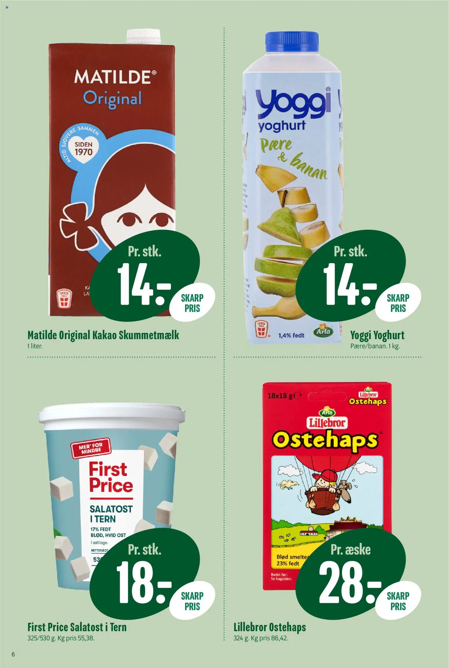 Min Købmand tilbudsavis – gyldig fra 10/07/2026 | Side: 7 | Produkter: Ost, Yoghurt, Salatost, Ostehaps