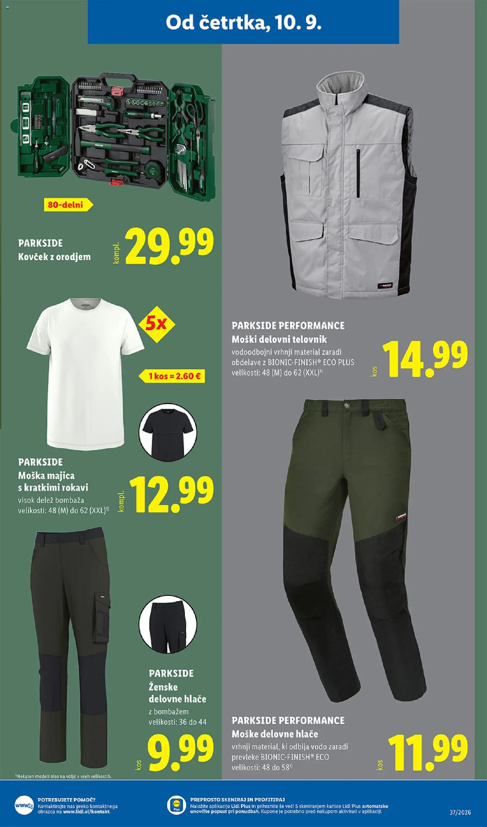 Novi Lidl katalog ponudbe – veljaven od 10.09.2026 | Stran: 23