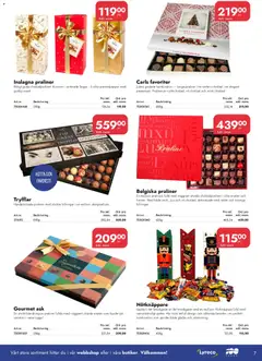 Lyreco erbjudanden julfolder - Förhandsvisning av reklamblad från butik Lyreco aktuell från 16/09/2026 | Sida: 7 | Produkter: Snickers, Choklad, Nötter, Vit choklad