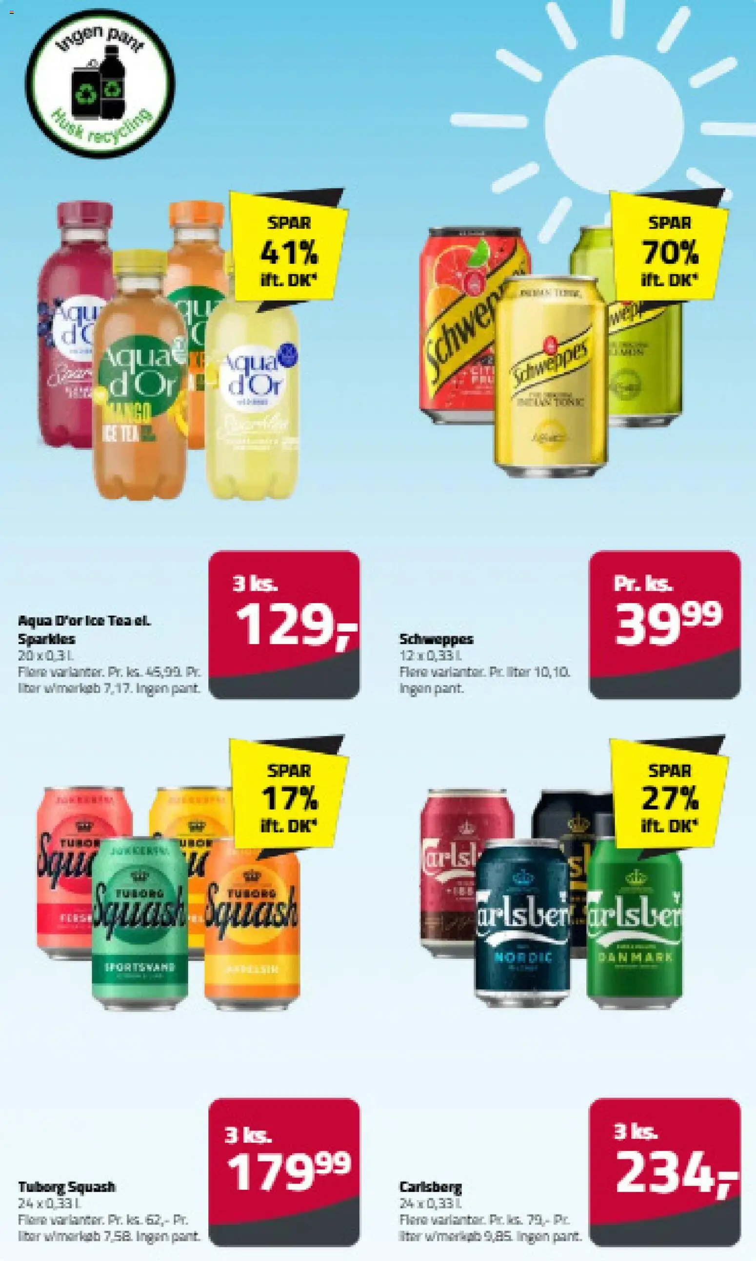 Fleggaard tilbudsavis – gyldig fra 08/07/2026 | Side: 5 | Produkter: Squash, Tuborg Squash