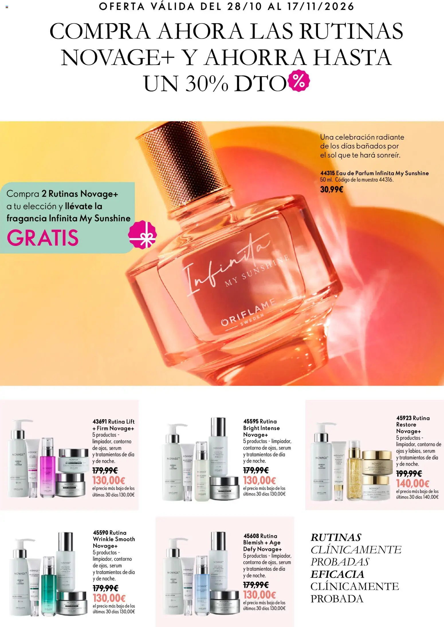 Oriflame Todas las ofertas de Campaña 15 │ válido desde el 28/10/2026 | Página: 8 | Productos: Fragancia, Sérum, Té, Eau de parfum