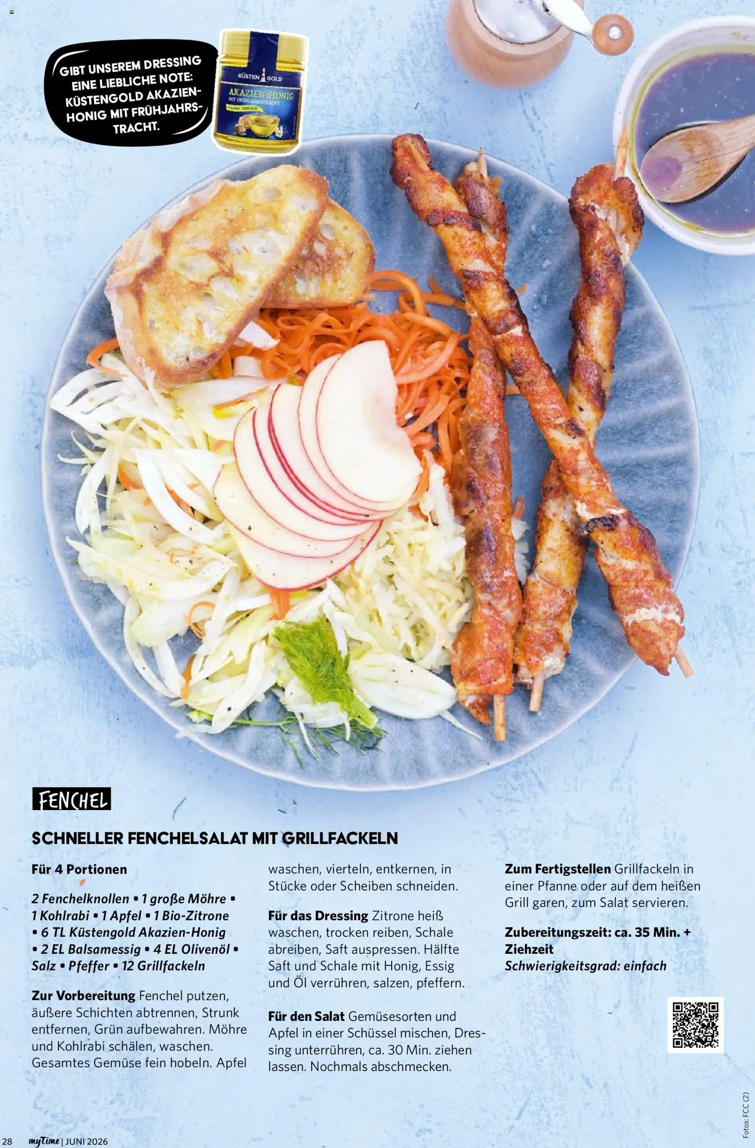 Famila Nordwest myTime Juni 2026 – gültig ab 01.06.2026 | Seite: 28 | Produkte: Grill, Öl, Zitrone, Saft