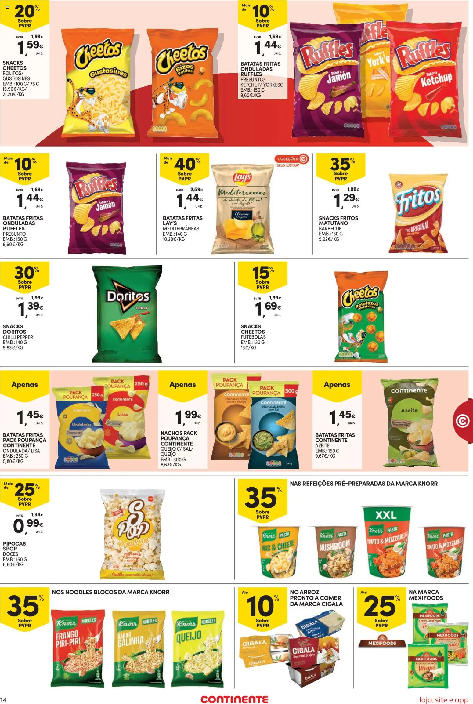 Continente Semanal Continente Bom Dia │ válido de 09.06.2026 | Página: 14 | Produtos: Frango, Queijo, Presunto, Ketchup