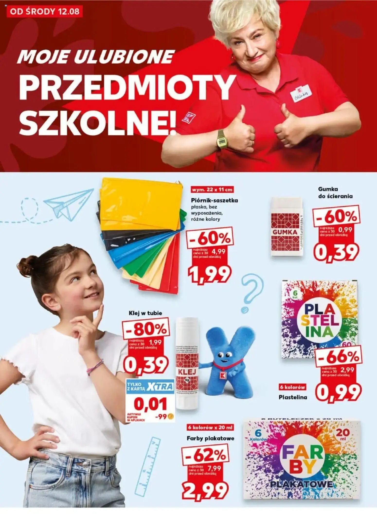 Kaufland gazetka - Wszystko do szkoły od 12.08.2026 - od jutra PDF | Strona: 4 | Produkty: Karta, Plastelina