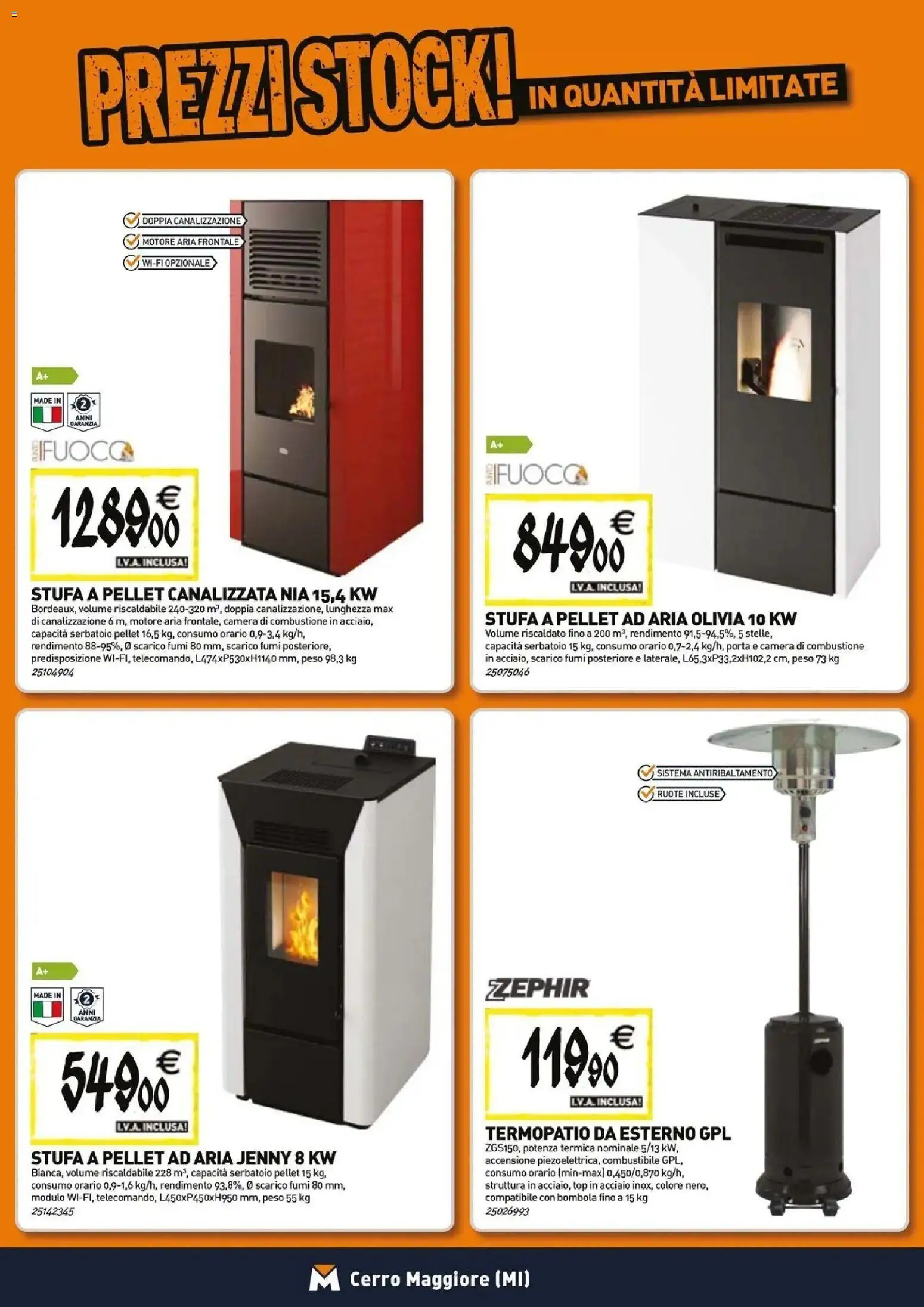 Nuovo Tecnomat catalogo dal 29/10/2026 > offerte anteprima 🛍️ | Pagina: 9 | Prodotti: Pellet, Stufa a pellet, Stufa, Top