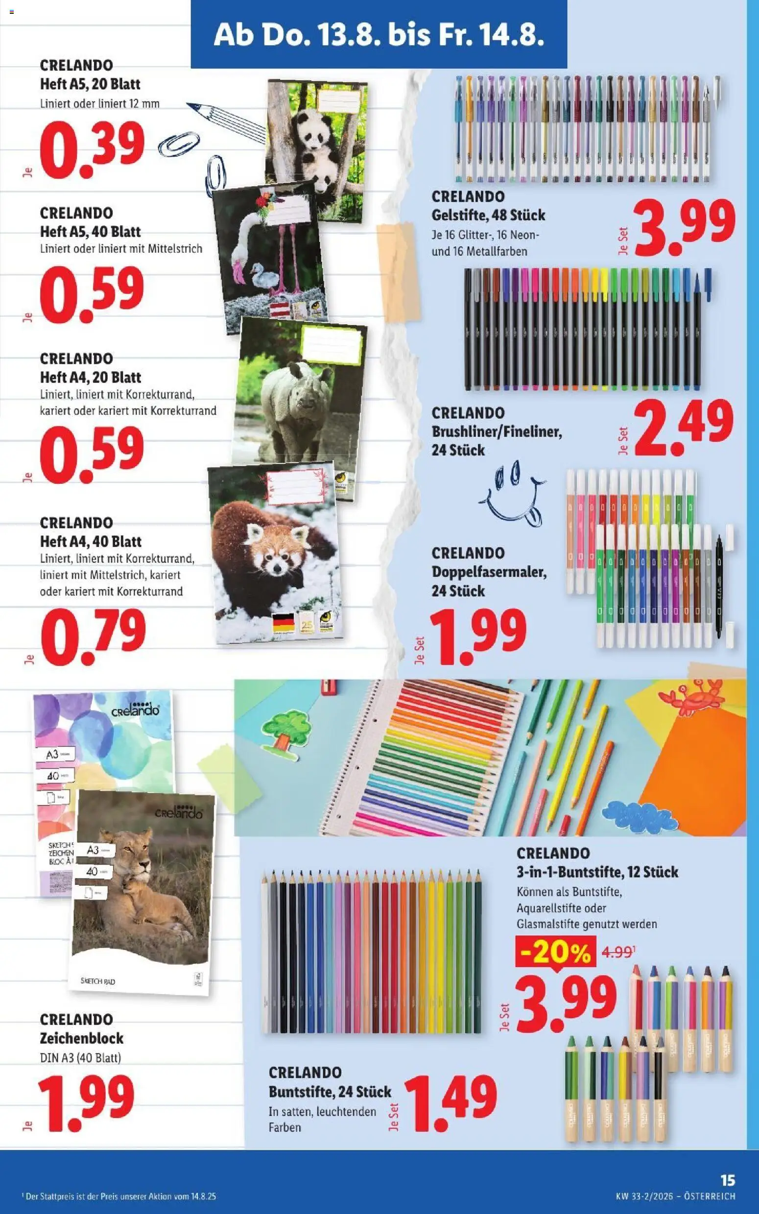 Lidl - Flugblatt gültig ab 13.08.2026 | Seite: 19