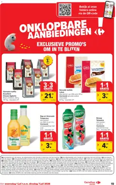 Carrefour market folder week 27 - Voorbeeld van een folder van Carrefour market, geldig van 01/07/2026 | Pagina: 19
