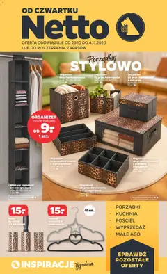 Pogląd oferty "Netto gazetka od czwartku NonFood" - ważna od 29.10.2026