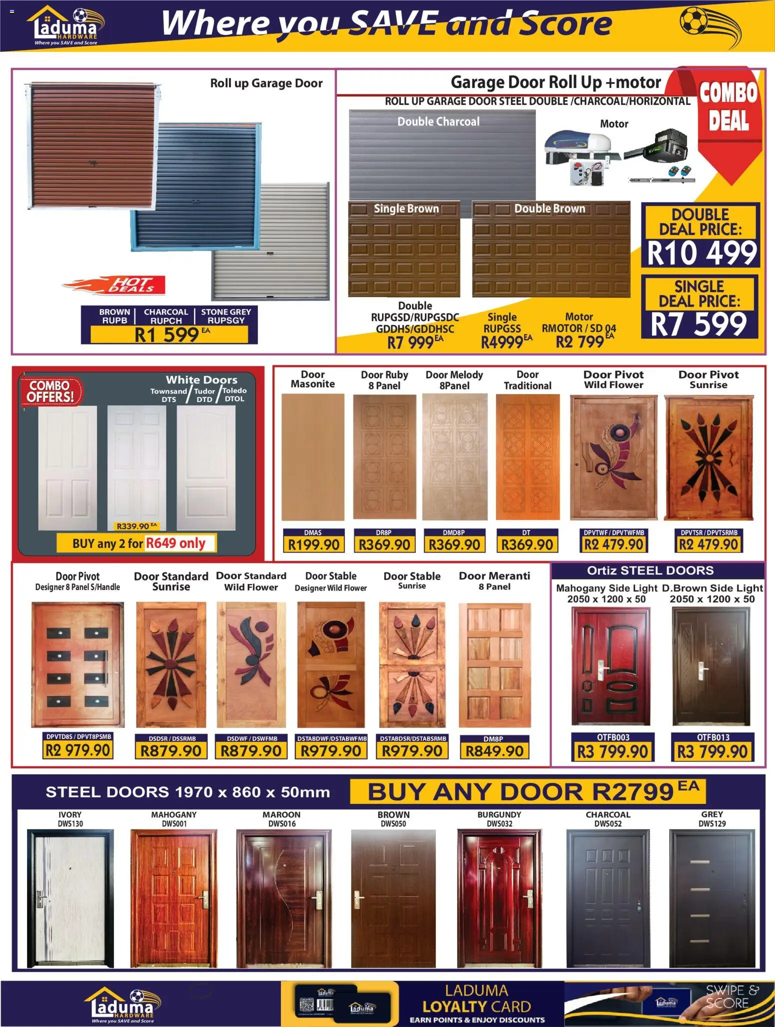 New Laduma Hardware catalogue – valid from 01/02/2026 | Page: 5 | Products: Stable door, Light