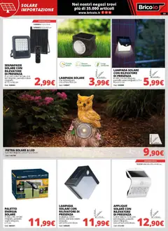 Anteprima del volantino Brico io volantino valido a partire dal 30.03.2026 | Pagina: 59 | Prodotti: Lampada solare, Lampada