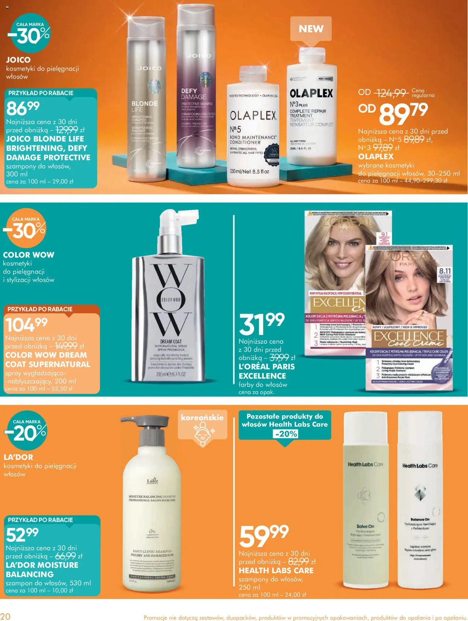 Super-pharm gazetka od 16.06.2026 | Strona: 20 | Produkty: Kosmetyki, Szampon, Maska, Krem