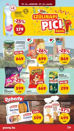 SZENTKIRÁLYI ÁSVÁNYVÍZ, szénsavmentes, enyhe, szénsavaz 1,5 liter - amely érvényes a következő dátumtól: 2026.07.16. | Oldal: 18