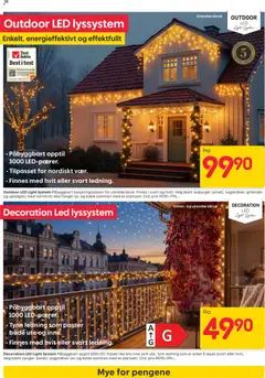 Forhåndsvisning av Rusta kundeavis gyldig fra 28/09/2026 | Side: 10 | Produkter: Ledning, Girlander