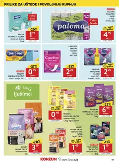 Konzum Katalog - Pregled kataloga iz trgovine Konzum, vrijedi od 13.05.2026 | Stranica: 43