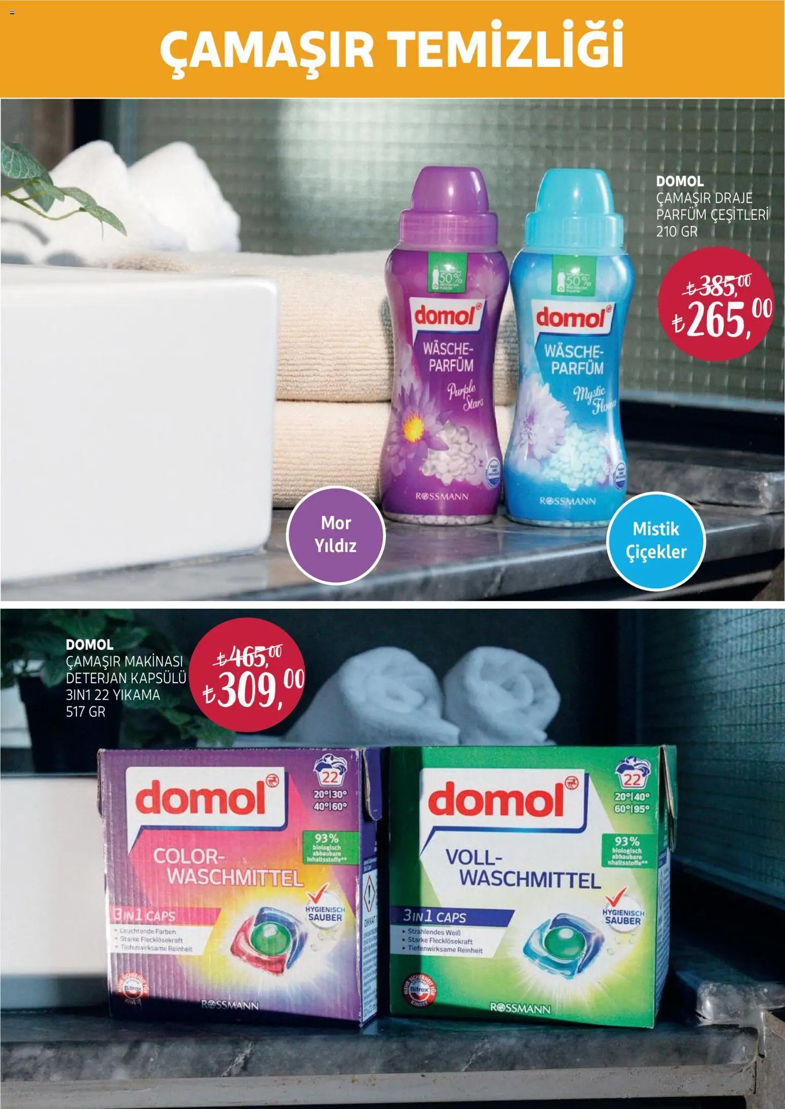 Rossmann - Temiizlik Festivali Kataloğu - 30.04.2026 tarihinden itibaren geçerlidir | Sayfa: 19 | Ürünler: Deterjan, Parfüm